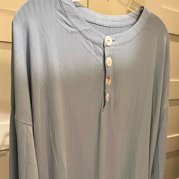 Pajamas 2 Piece - Non Branded - XL - Blueish/Gray NWOT - Picture 11 of 11